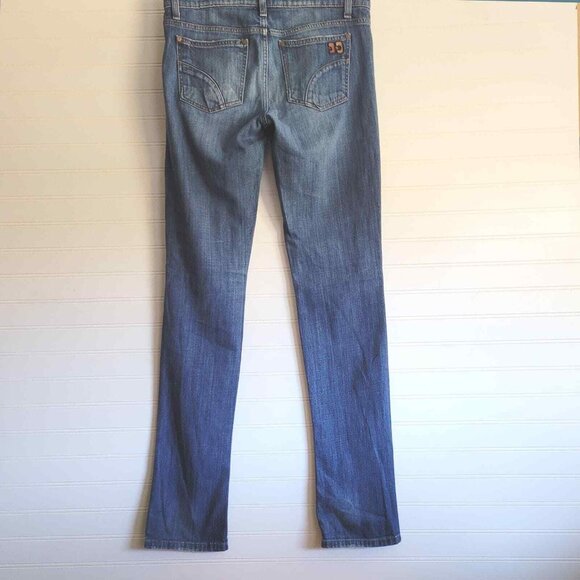 Joe's Jeans Womens Size 27 Cigarette Fit Distressed Medium Light Wash Straight - Picture 6 of 9